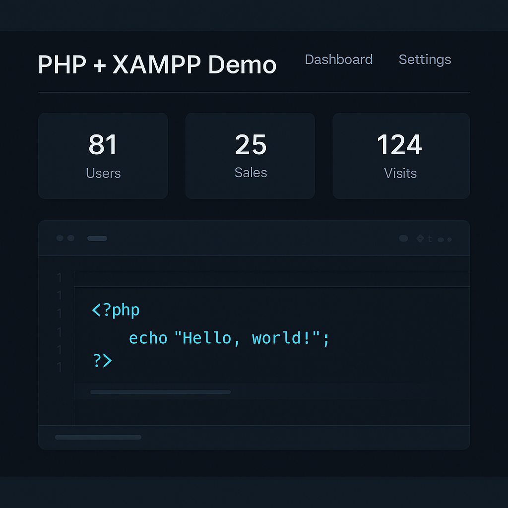 Minimal web app UI preview